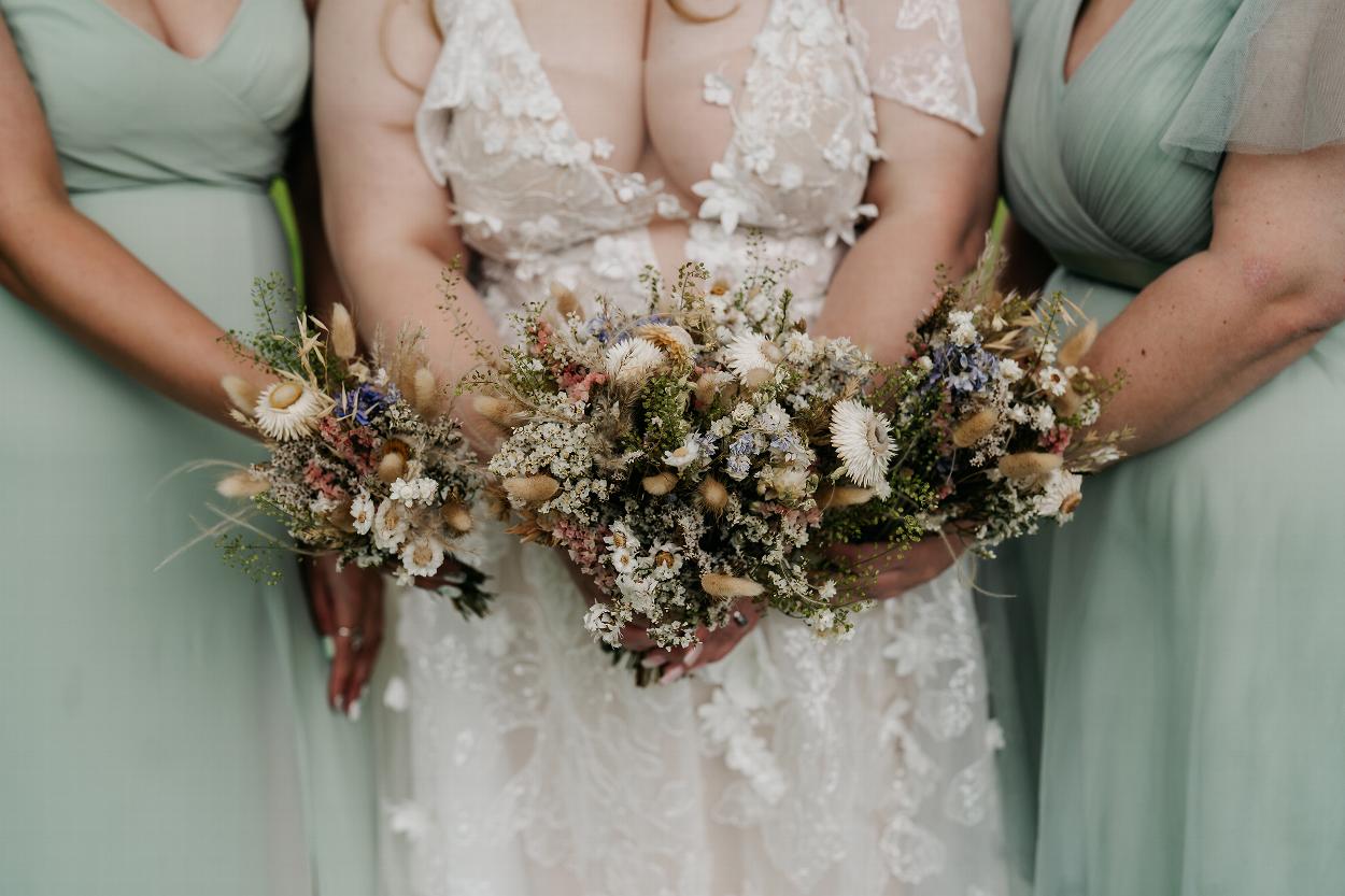 Elsham Hall Wedding Photographer - Bouquets - Wedding Day Details - North Lincolnshire Wedding Photographer - Wedding Day Details