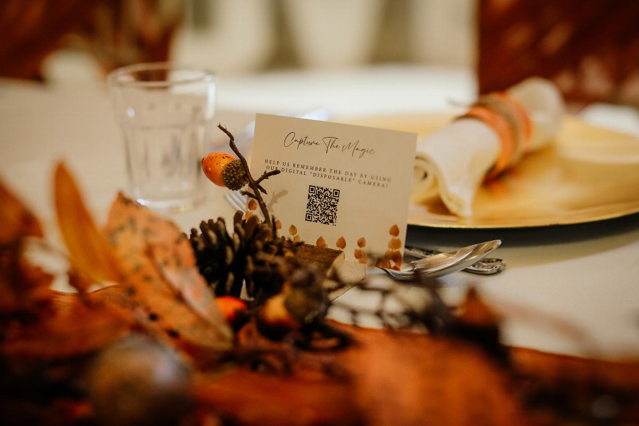 Autumn Wedding Stationery - Bespoke Wedding Stationery - Personalised Wedding Signage - North Lincolnshire Wedding Photographer