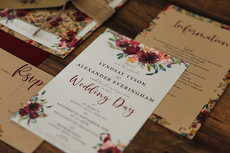 Invitations | Wedding Photographer and Wedding Stationery Designer in North Lincolnshire and UK gallery image 1