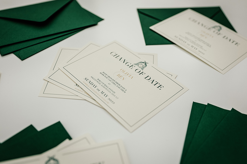 Wedding Stationery - Wedding Invitation - Elegant Wedding Stationery - Emerald Wedding - Peacock Wedding Stationery - Wedding Stationer North Lincolnshire